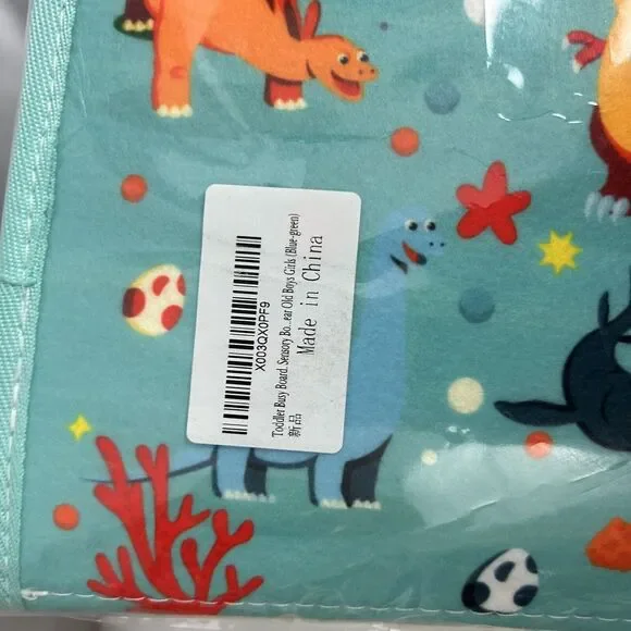 Montessori Felt Busy Board for Toddlers Interactive Sensory Toy Quiet Book - Picture 2 of 6